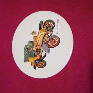 Vintage Dion Bouton1903 ceramic decorative display desktop